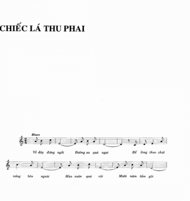Chiếc lá thu phai
