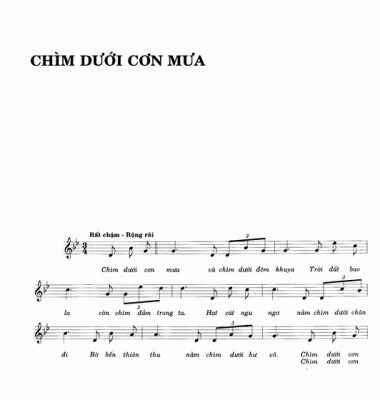 Chìm Dưới Cơn Mưa