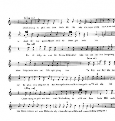 Chính chúng ta phải nói