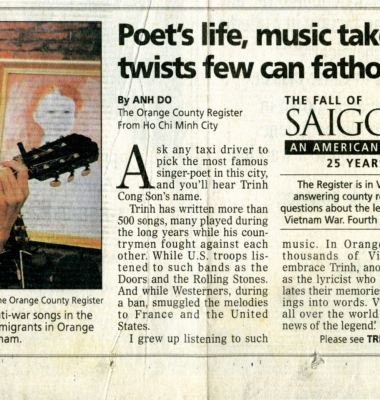 Poets life, music take twists few can fathom